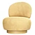 Eichholtz Swivel Chair: Sleek and Stylish 3D model small image 1