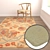 Luxury Rug Set: 3 High-Quality Textures 3D model small image 5