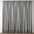 Elegant Curtain Design 3D model small image 3