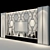 Sleek TV Shelf Set by Studia 54 3D model small image 2