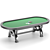 Premium Poker Table Set: Cards, Chips, and 3D Model 3D model small image 1