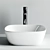 Elegant Ceramica Nova Element Washbasin 3D model small image 3