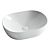 Element CN5010 Ceramic Washbasin Bowl 3D model small image 1