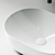 Element CN5010 Ceramic Washbasin Bowl 3D model small image 2