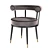 Elegant Vico Dining Chair 3D model small image 3