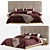 Sleek Modern Bed Design 3D model small image 1