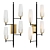 Modern Keifer Wall Sconce 3D model small image 1