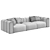 Luxurious Rugiano Luz Sofa 3D model small image 3