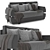 Rino: Stylish and Comfortable Sofa 3D model small image 1