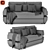 Rino: Stylish and Comfortable Sofa 3D model small image 4