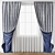 Elegant Curtain Model | 3D Max & Obj 3D model small image 1