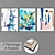 Multiframe Wall Art Set 3D model small image 1