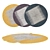 Round Carpets Set: Versatile and Realistic 3D model small image 1