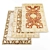 High Resolution Carpet Set (4 Pieces) 3D model small image 1