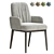 Sleek Belinda Armchair: Modern Italian Design 3D model small image 5