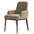 Sleek Belinda Armchair: Modern Italian Design 3D model small image 1