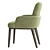 Sleek Belinda Armchair: Modern Italian Design 3D model small image 2