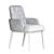 Sleek Belinda Armchair: Modern Italian Design 3D model small image 4