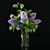 Elegant Floral Decor Set 3D model small image 4