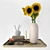 Sunflower Beauty Set 3D model small image 5