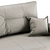 Elegant Comfort: Fabius Sofa 3D model small image 4
