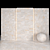 Elegant Karen White Marble: 8 Textured Options 3D model small image 3