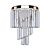 Luxury Gold Crystal Wall Sconce 3D model small image 1