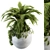 Tropical Oasis: Palm Bush Set 3D model small image 1