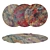 Round Carpets Set: Versatile, High-Quality Rugs 3D model small image 1