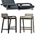 Fulgens Bar Stools - Sleek and Sturdy 3D model small image 1