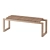 Versatile Teak Bench: Indoors & Outdoors 3D model small image 3