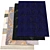 Modern Designer Rugs - 4 Unique Designs 3D model small image 1