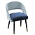 Elegant Ines Chair: Modern Design 3D model small image 1