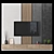 Ultra High Res TV Wall 34: Editable & Render-Ready 3D model small image 1