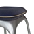 Elegant Modern Stool 3D model small image 4