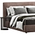 Modern MyPlace Bed: Sleek Design, Premium Quality 3D model small image 2