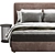 Modern MyPlace Bed: Sleek Design, Premium Quality 3D model small image 3