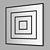 Steel Framed Square Mirror 3D model small image 3