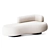 Greenapple Twins: Sleek and Stylish Sofa 3D model small image 2