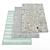 Luxury Rugs Set - 3 Pieces 3D model small image 1