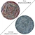 Round Carpets Set: Versatile and Detailed 3D model small image 2