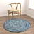 Round Carpets Set: Versatile and Detailed 3D model small image 4