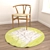 Round Rugs Set of 6 3D model small image 4