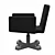 Elegant Desk Chair: Sottsass-King Collaboration 3D model small image 4