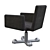 Elegant Desk Chair: Sottsass-King Collaboration 3D model small image 8