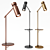 Modern Italian Sesto Senso Floor Lamp 3D model small image 1