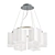 Elegant Onde Pendant Chandelier 3D model small image 1