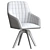Modern Swivel Arm Accent Chair 3D model small image 5