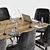 Modern Conference Table 2015 3D model small image 2