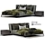 Elegant Comfort: Poliform Bed 3D model small image 2